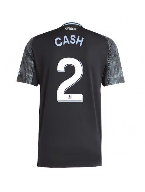 Moški Nogometna dresi replika Aston Villa Matty Cash #2 Gostujoči 2025-26 Kratek rokav Moški Nogometna dresi replika Aston Villa Matty Cash #2 Gostujoči 2025-26 Kratek rokav